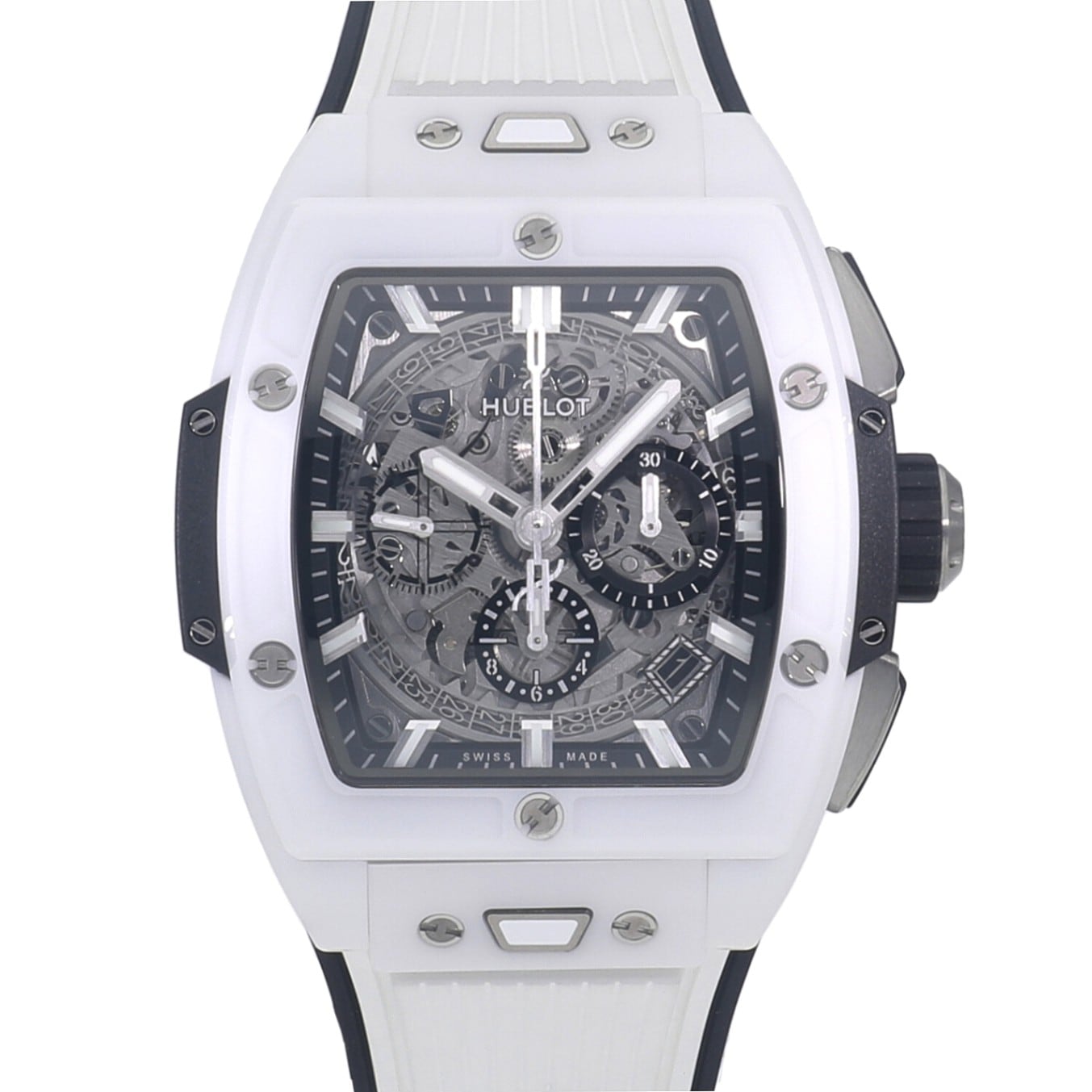 [新品]ウブロ スピリット オブ ビッグバン ホワイトセラミック スケルトン 642.HX.0170.RX メンズ