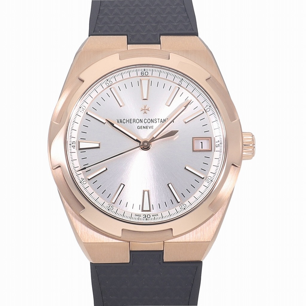 [未使用]ヴァシュロンコンスタンタン オーヴァーシーズ オートマティック シルバー 4500V/000R-B127 メンズ