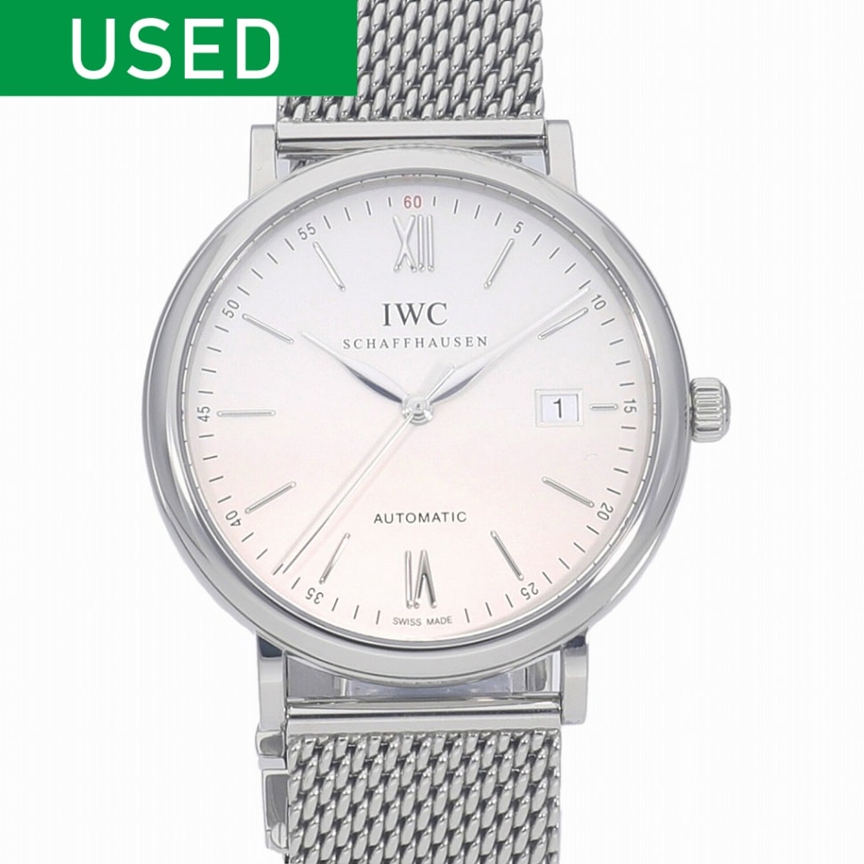 [中古]IWC ポートフィノ オートマティック シルバー IW356505 メンズ
