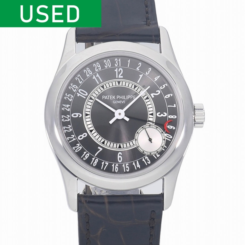 [中古]パテックフィリップ カラトラバ グレー 6000G-010 メンズ