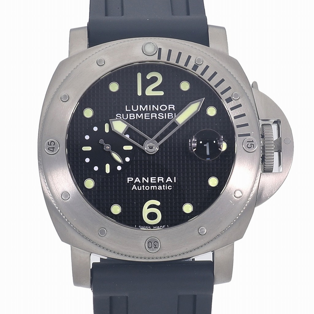 [中古]パネライ ルミノール サブマーシブル ブラック PAM00025 M番 メンズ