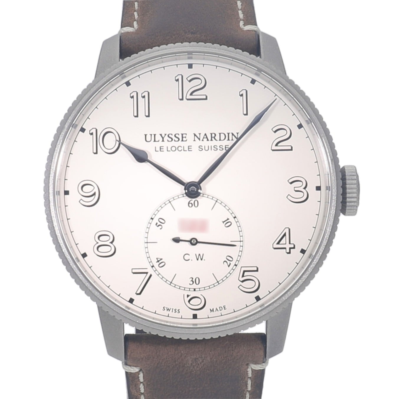 [中古]ユリスナルダン マリーン トルピュール ミリタリー 44mm 世界限定300本 ホワイト 1183-320LE/60 メンズ