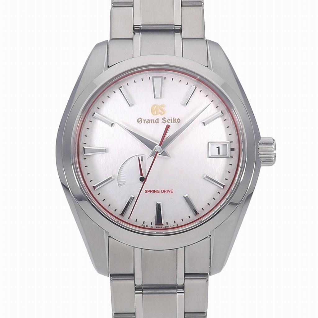 [中古]セイコー グランドセイコー スプリングドライブ パワーリザーブ AJHH特別限定モデル 390本限定 ホワイト SBGA421 / 9R65-0DL0 メンズ