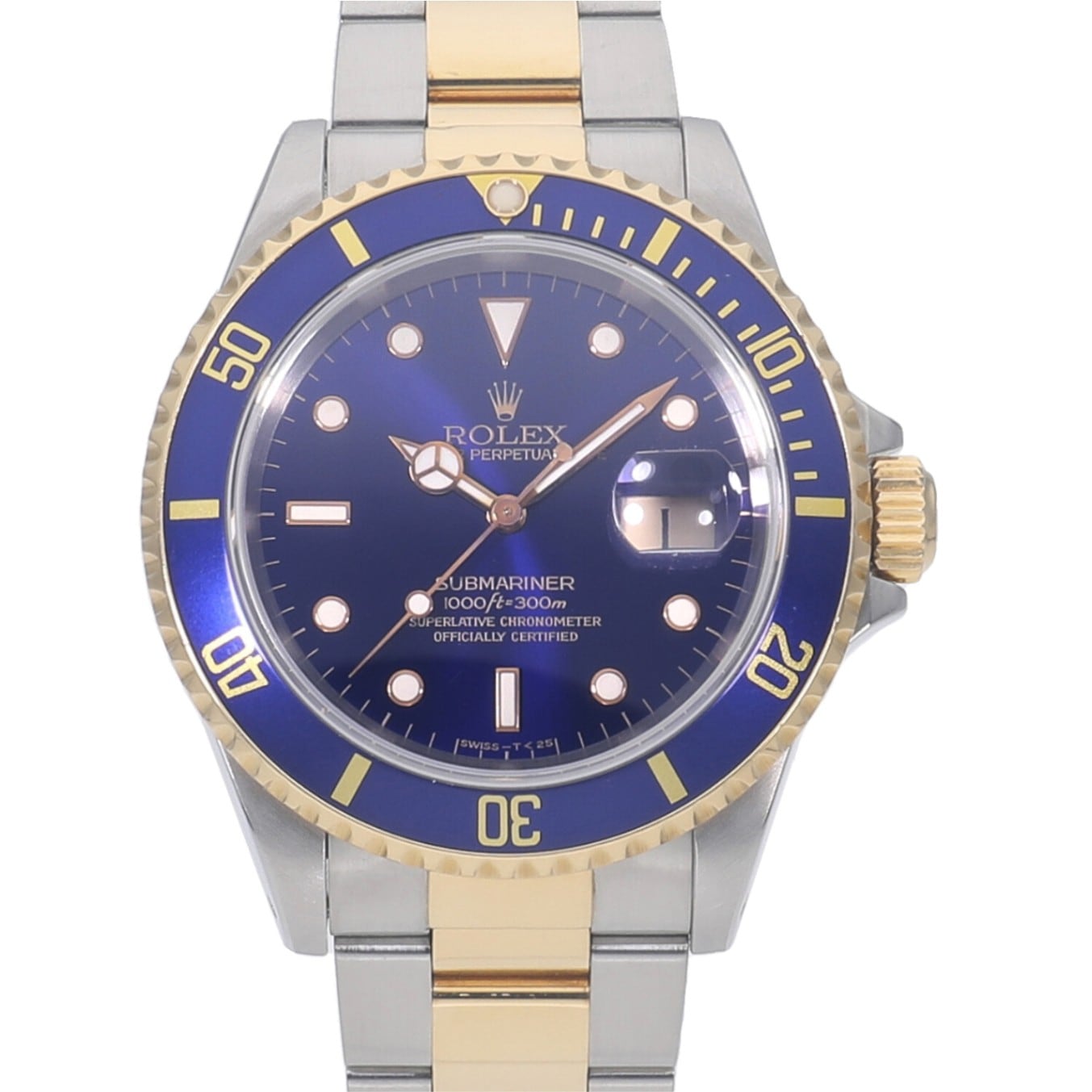 [中古]ロレックス サブマリーナー デイト パープル/バイオレット ブルー 16613 W番 メンズ