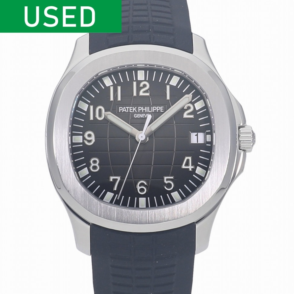 [中古]パテックフィリップ アクアノート エクストララージ ブラック 5167A-001 メンズ