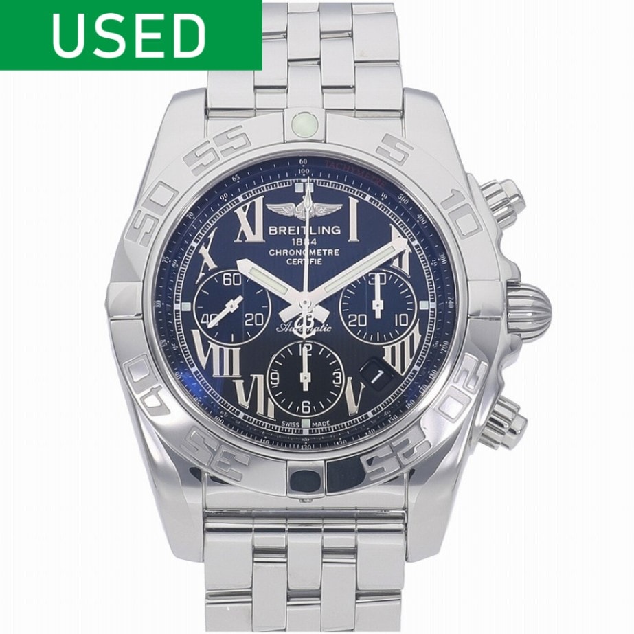 [中古]ブライトリング クロノマット 44 ブラック A011B56PA / AB0110 メンズ