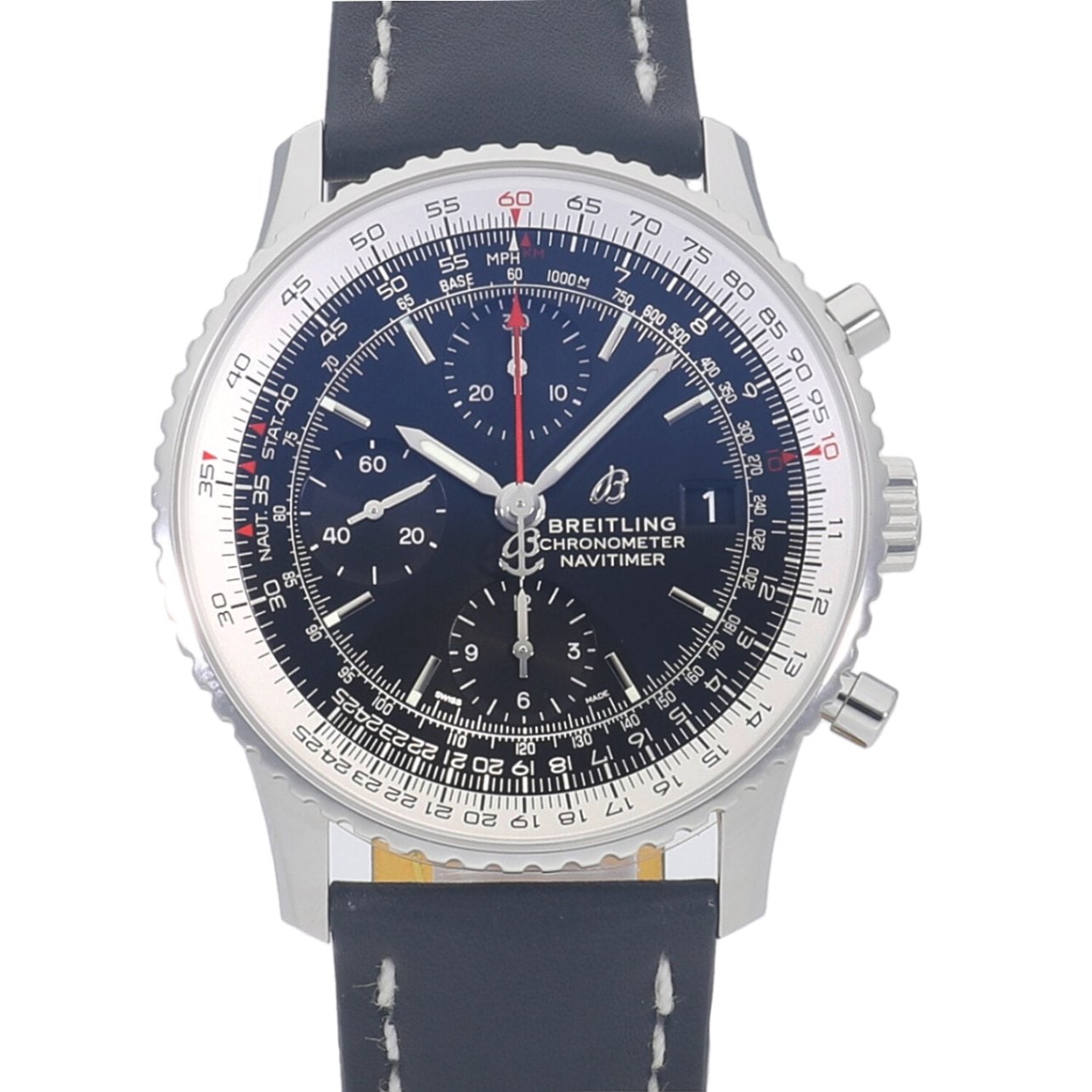 [新品]ブライトリング ナビタイマー 1 クロノグラフ 41 ブラック A13324121B1X1 メンズ