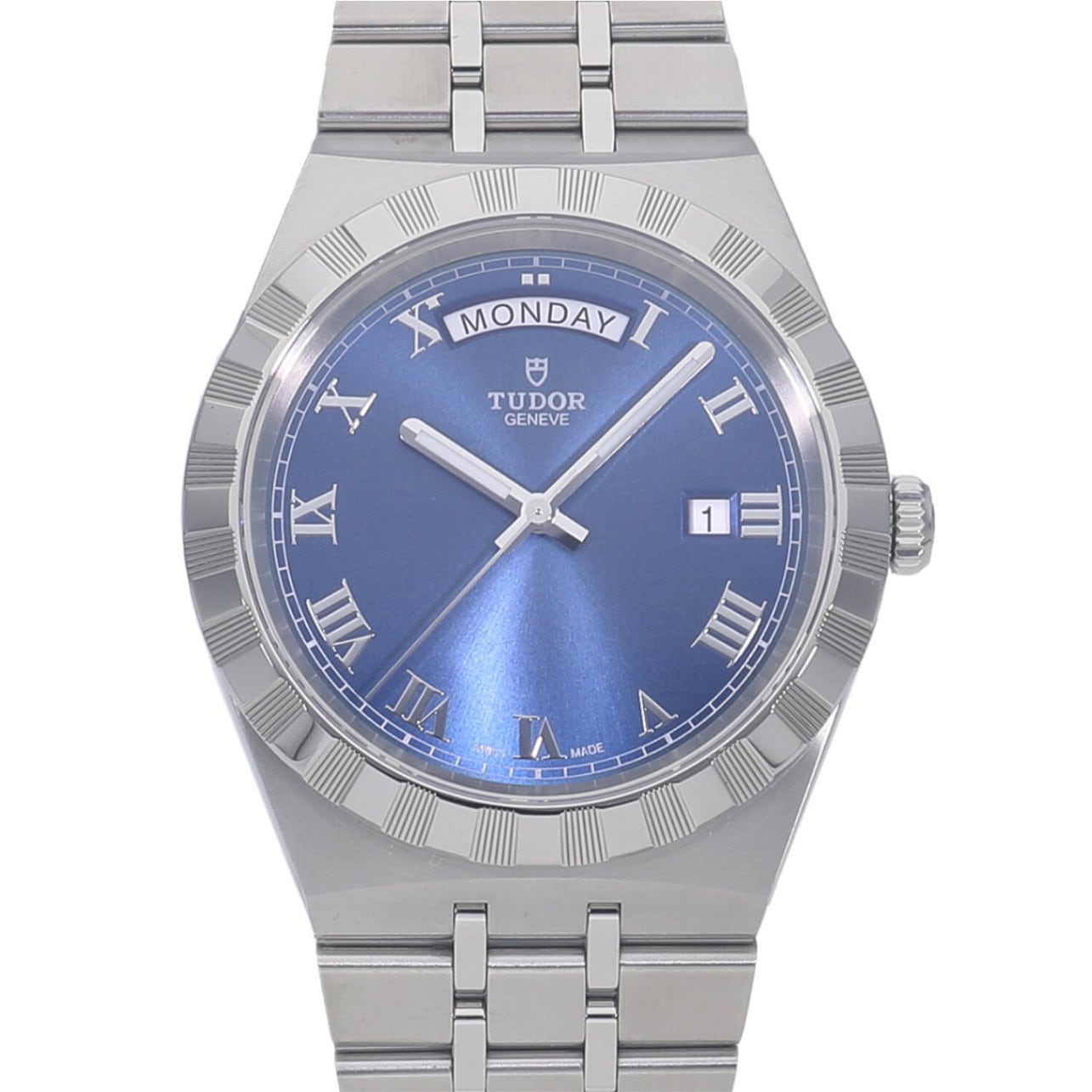 [中古]チューダー ロイヤル デイト・デイ ブルー M28600-0005 メンズ