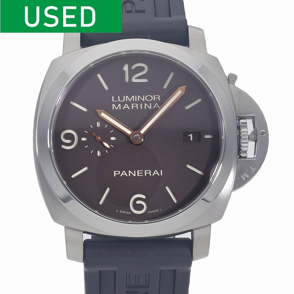 [中古]パネライ ルミノール マリーナ 1950 3デイズ ブラウン PAM00351 P番 メンズ