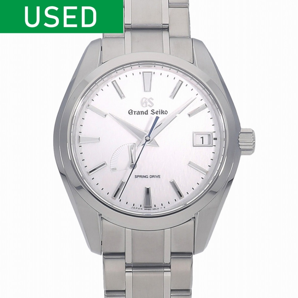[中古]セイコー グランドセイコー ヘリテージコレクション スプリングドライブ パワーリザーブ マスターショップ限定 ホワイト SBGA211 / 9R65-0AE0 メンズ