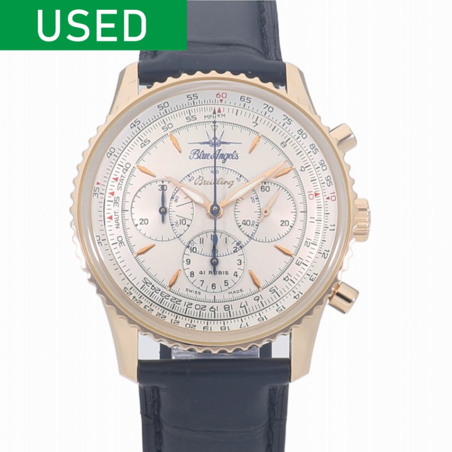 [中古]ブライトリング モンブリラン ブルーエンジェルス 世界限定1000本 シルバー H30030.1 メンズ