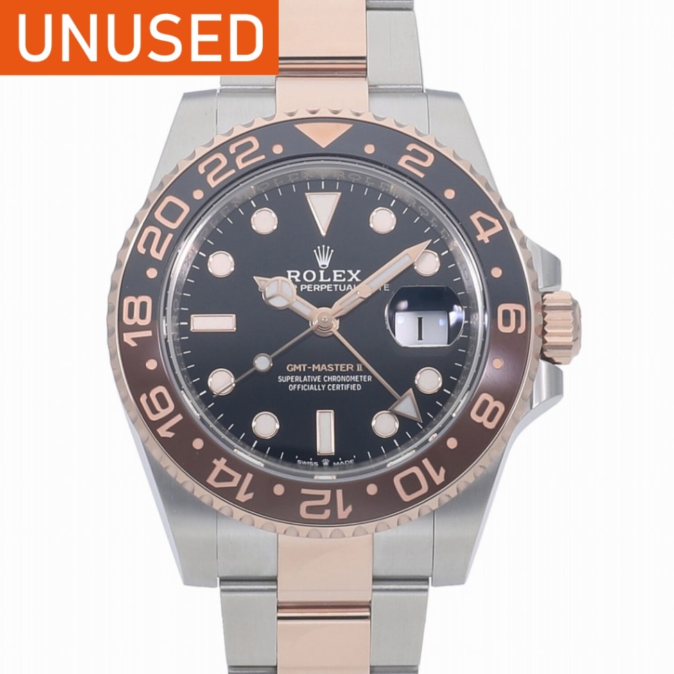 [未使用]ロレックス GMTマスター II ブラック 126711CHNR ランダム メンズ