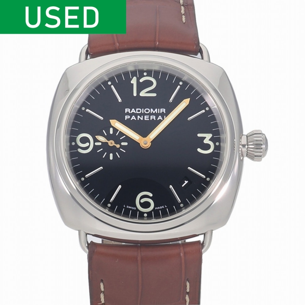 [中古]パネライ ラジオミール 40MM ブラック PAM00062 D番 メンズ