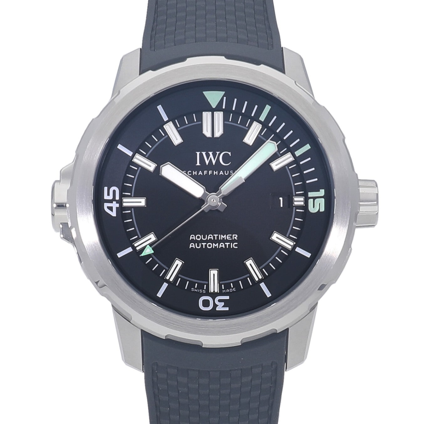 [新品]IWC アクアタイマー・オートマティック ブラック IW328802 メンズ