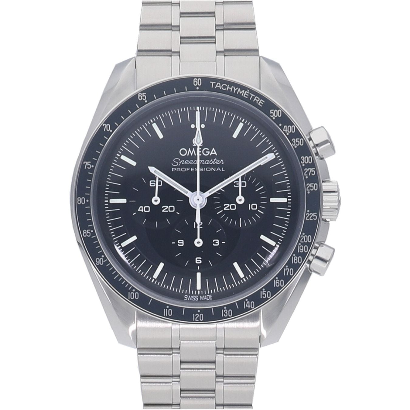 [未使用]オメガ スピードマスター ムーンウォッチ プロフェッショナル コーアクシャル マスター クロノメーター クロノグラフ ブラック 310.30.42.50.01.001 メンズ