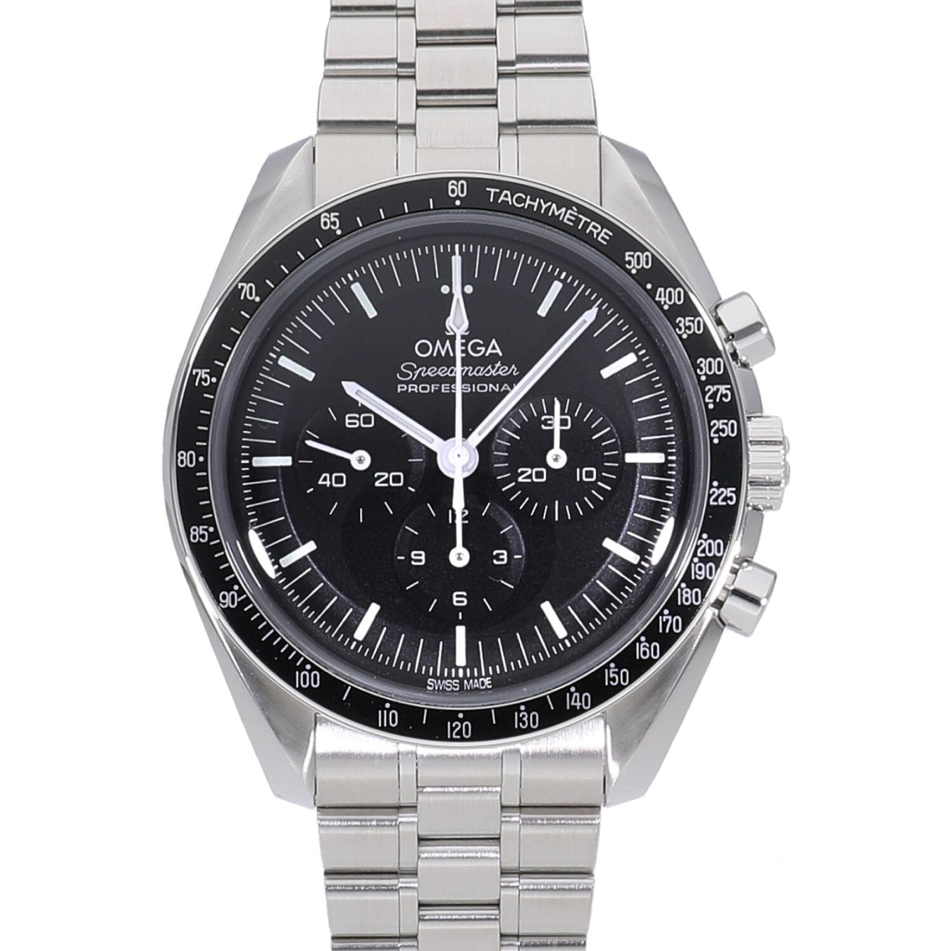 [未使用]オメガ スピードマスター ムーンウォッチ プロフェッショナル コーアクシャル マスター クロノメーター クロノグラフ ブラック 310.30.42.50.01.001 メンズ