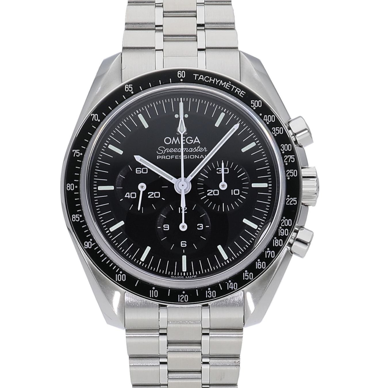 [未使用]オメガ スピードマスター ムーンウォッチ プロフェッショナル コーアクシャル マスター クロノメーター クロノグラフ ブラック 310.30.42.50.01.002 メンズ