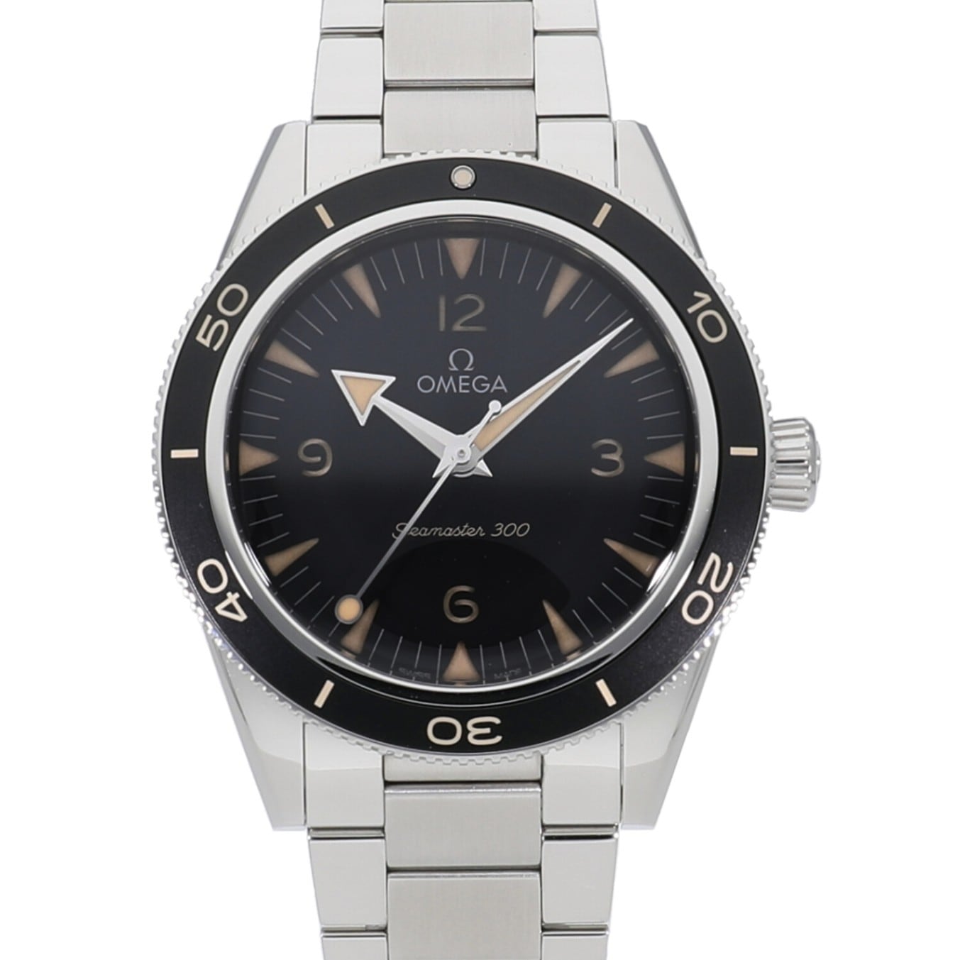 [未使用]オメガ シーマスター 300 マスターコーアクシャル ブラック 234.30.41.21.01.001 メンズ