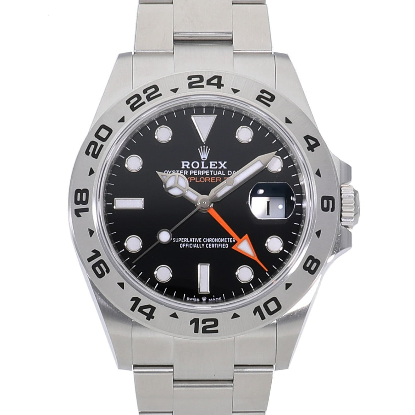 [新品]ロレックス エクスプローラーII 226570 ブラック メンズ
