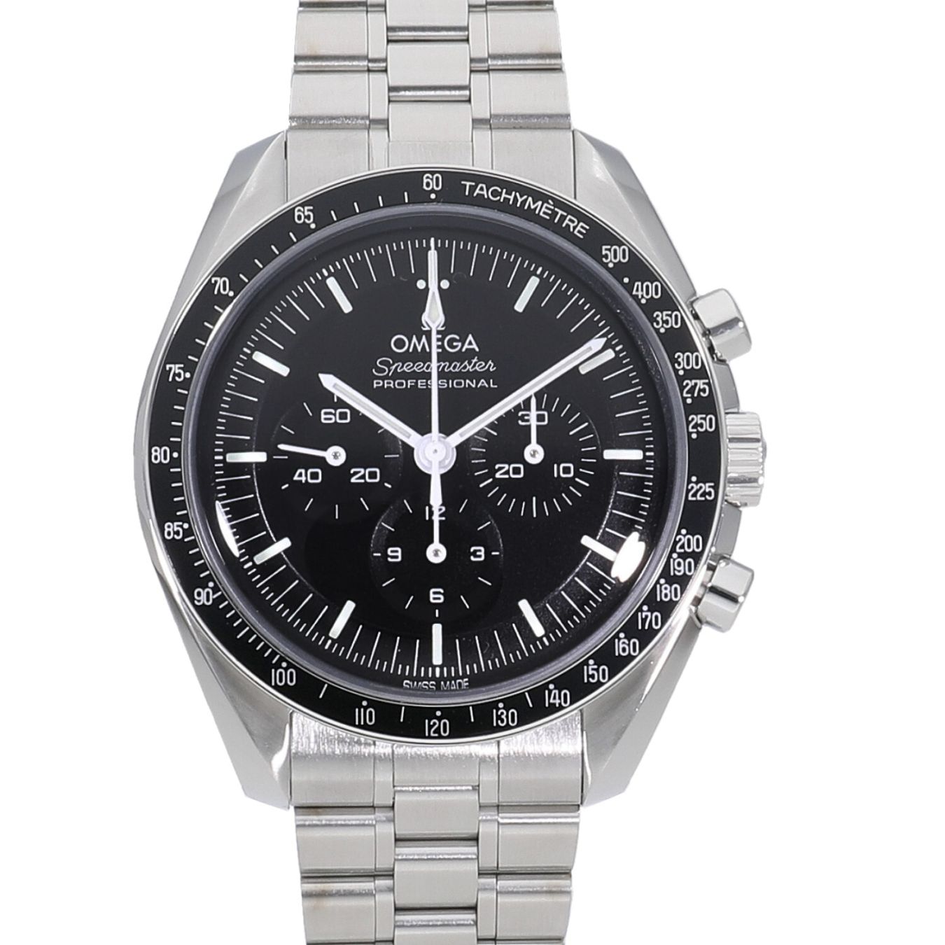[未使用]オメガ スピードマスター ムーンウォッチ プロフェッショナル コーアクシャル マスター クロノメーター クロノグラフ ブラック 310.30.42.50.01.001 メンズ