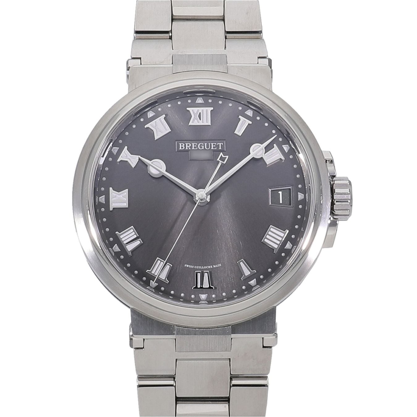 [未使用]ブレゲ マリーン 5517 グレー 5517TI/G2/TZ0 メンズ