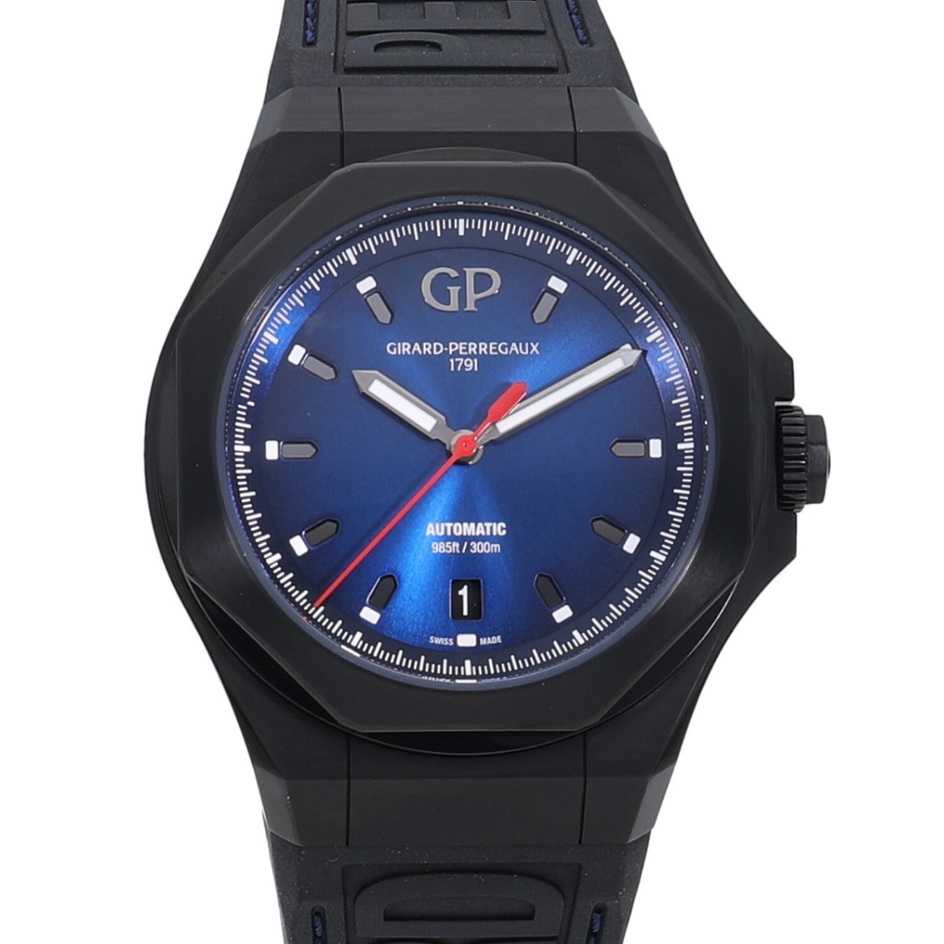 [未使用]ジラールペルゴ ロレアート アブソルート ブルー 81070-21-491-FH6A メンズ