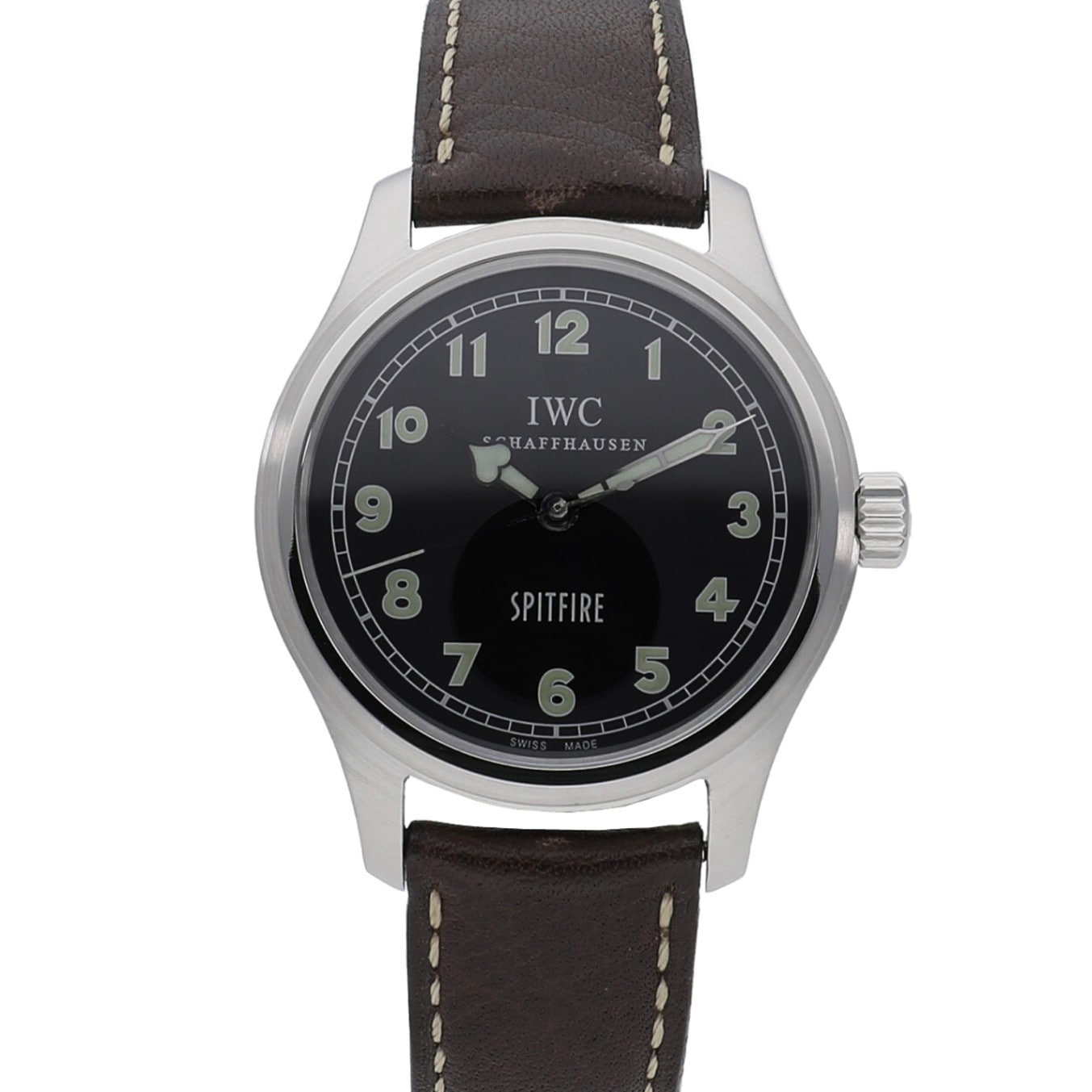 [中古]IWC マーク15 スピットファイア バトルオブブリテン 世界1000本限定 ブラック IW3253005 メンズ