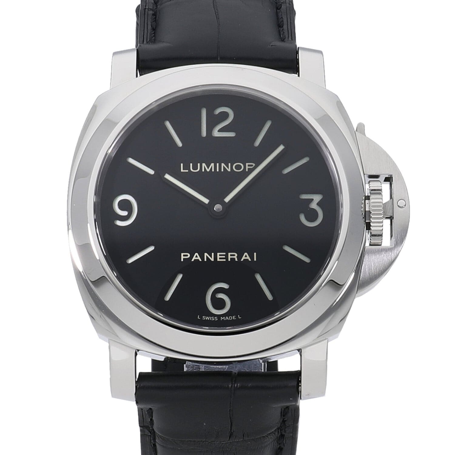 [中古]パネライ ルミノール ベース ブラック PAM00112 Q番 メンズ