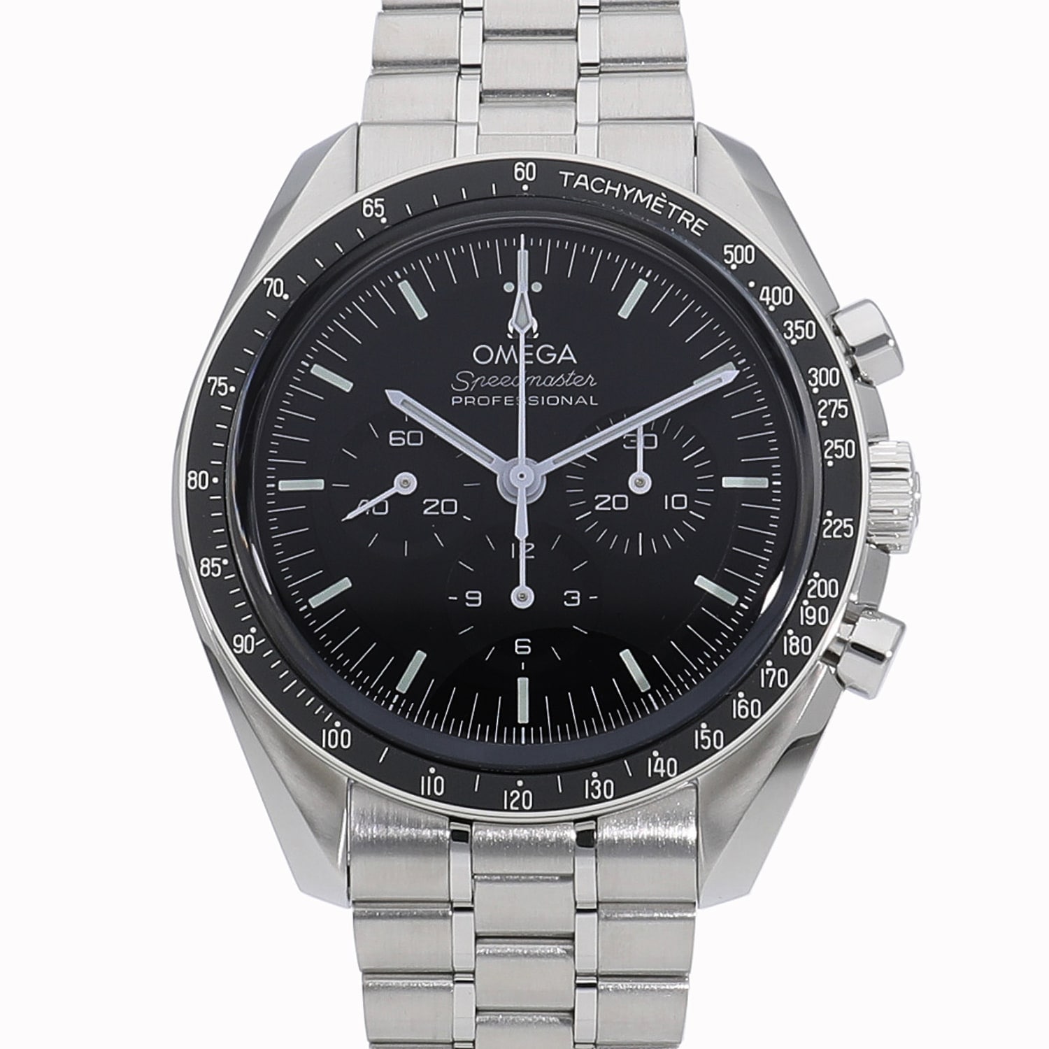 [未使用]オメガ スピードマスター ムーンウォッチ プロフェッショナル コーアクシャル マスター クロノメーター クロノグラフ ブラック 310.30.42.50.01.002 メンズ