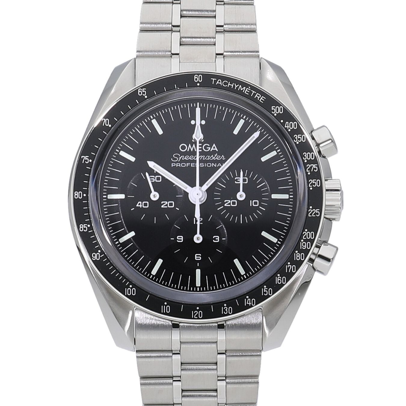 [未使用]オメガ スピードマスター ムーンウォッチ プロフェッショナル コーアクシャル マスター クロノメーター クロノグラフ ブラック 310.30.42.50.01.002 メンズ