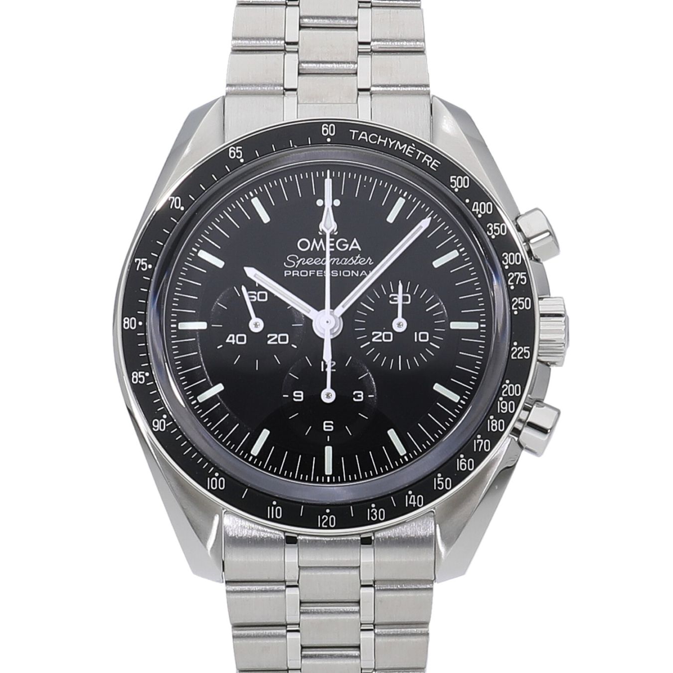 [未使用]オメガ スピードマスター ムーンウォッチ プロフェッショナル コーアクシャル マスター クロノメーター クロノグラフ ブラック 310.30.42.50.01.002 メンズ