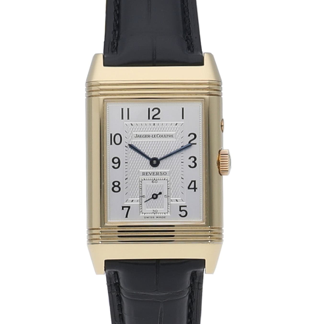 [中古]ジャガールクルト レベルソ カラー デュオ 日本限定39本 シルバー×ブルー 270.140.546 メンズ