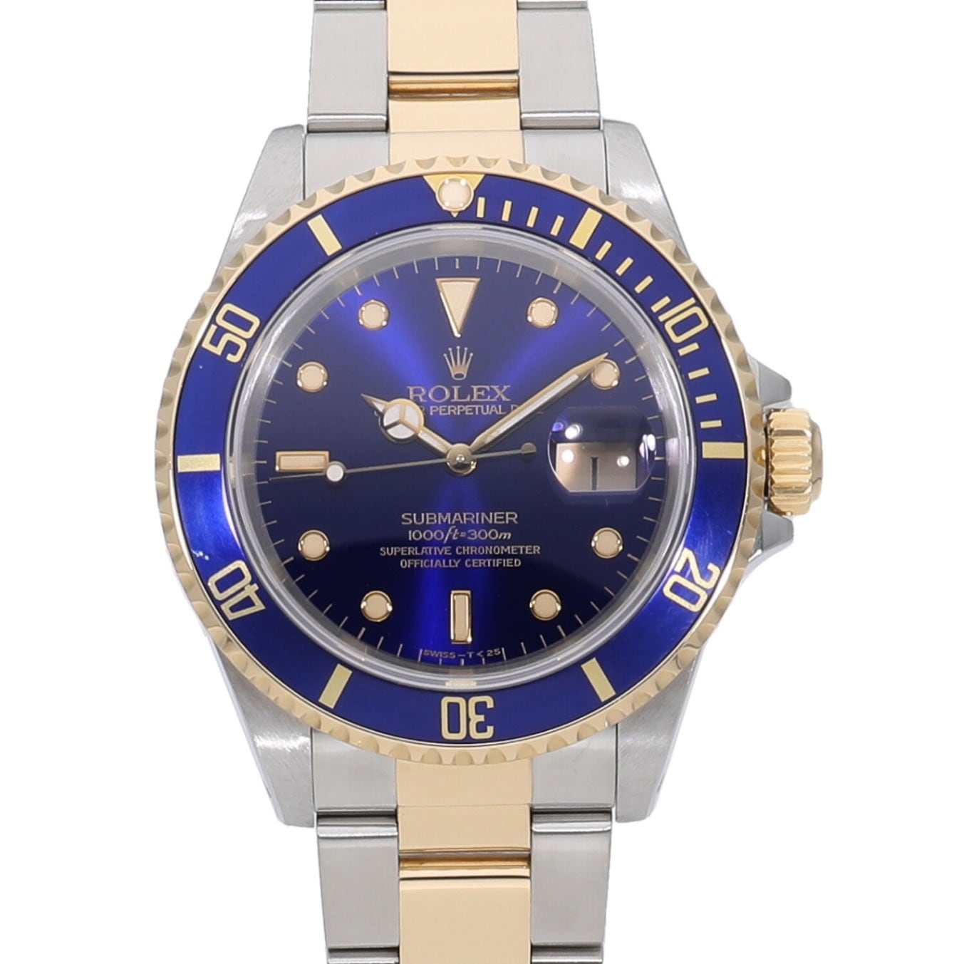 [中古]ロレックス サブマリーナー デイト パープル/バイオレット ブルー 16613 N番 メンズ