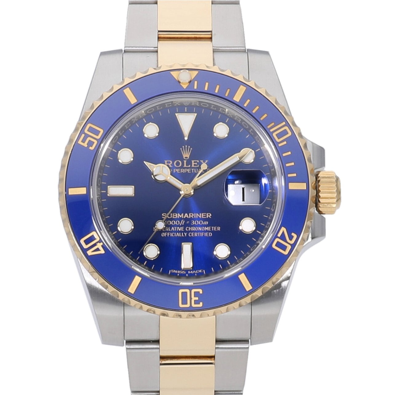 [中古]ロレックス サブマリーナー デイト ブルー 116613LB ランダム メンズ