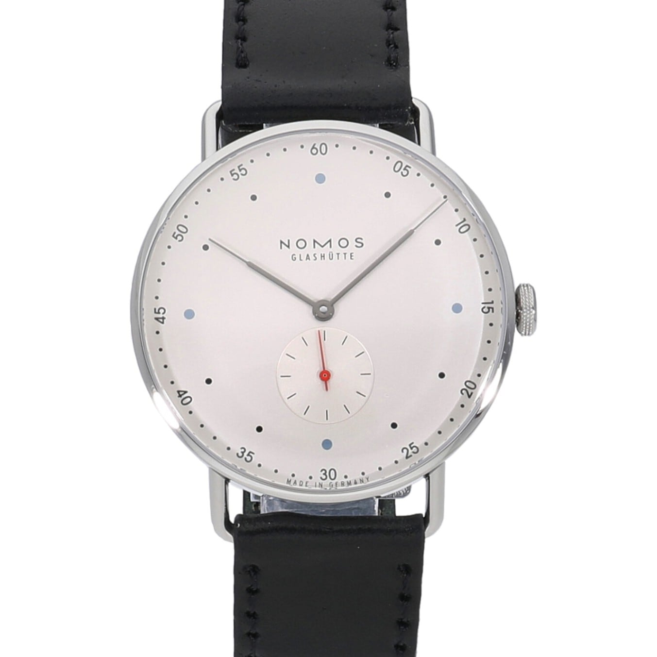 [新品]ノモス メトロ 38 シルバー MT1A4W2 / 1108 メンズ