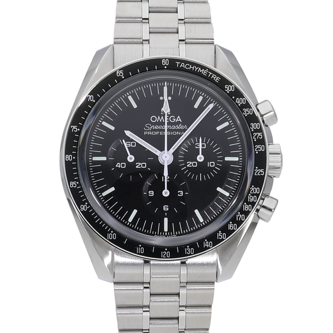 [未使用]オメガ スピードマスター ムーンウォッチ プロフェッショナル コーアクシャル マスター クロノメーター クロノグラフ ブラック 310.30.42.50.01.002 メンズ
