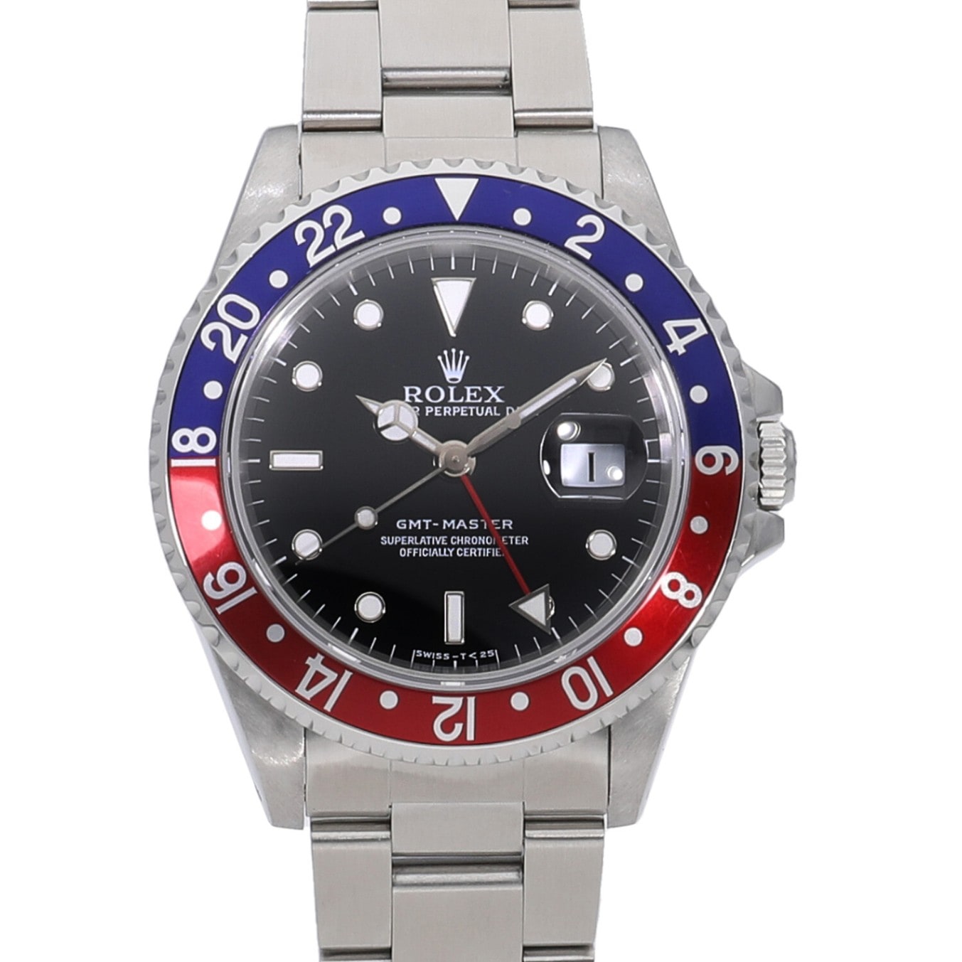 [中古]ロレックス GMTマスター 赤青/ペプシ ブラック 16700 U番 メンズ