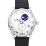 [中古]ショパール L.U.C ルナ ツイン ホワイト 161934-1001 メンズ