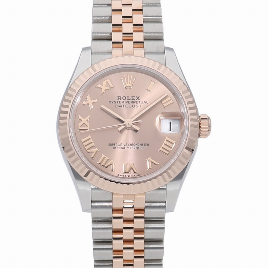[未使用]ロレックス デイトジャスト 31 ロゼカラー/ローマ 278271 ランダム ユニセックス