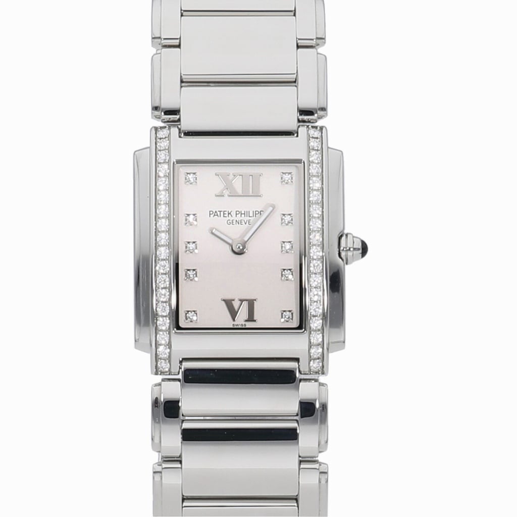 [中古]パテックフィリップ トゥエンティー4 シルバー 4910/10A-011 レディース