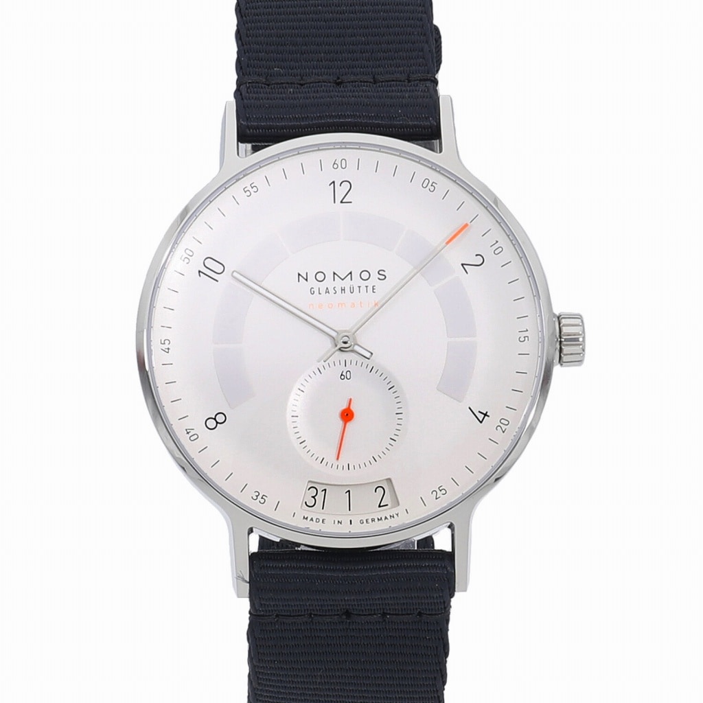 [新品]ノモス アウトバーン ネオマティック 41 デイト シルバー AB161011W2 / 1301 メンズ