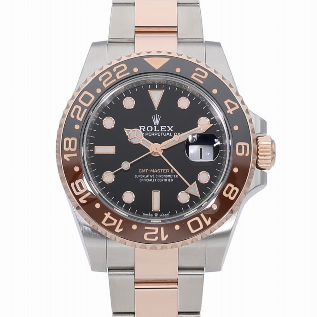 [中古]ロレックス GMTマスター II ブラック 126711CHNR ランダム メンズ