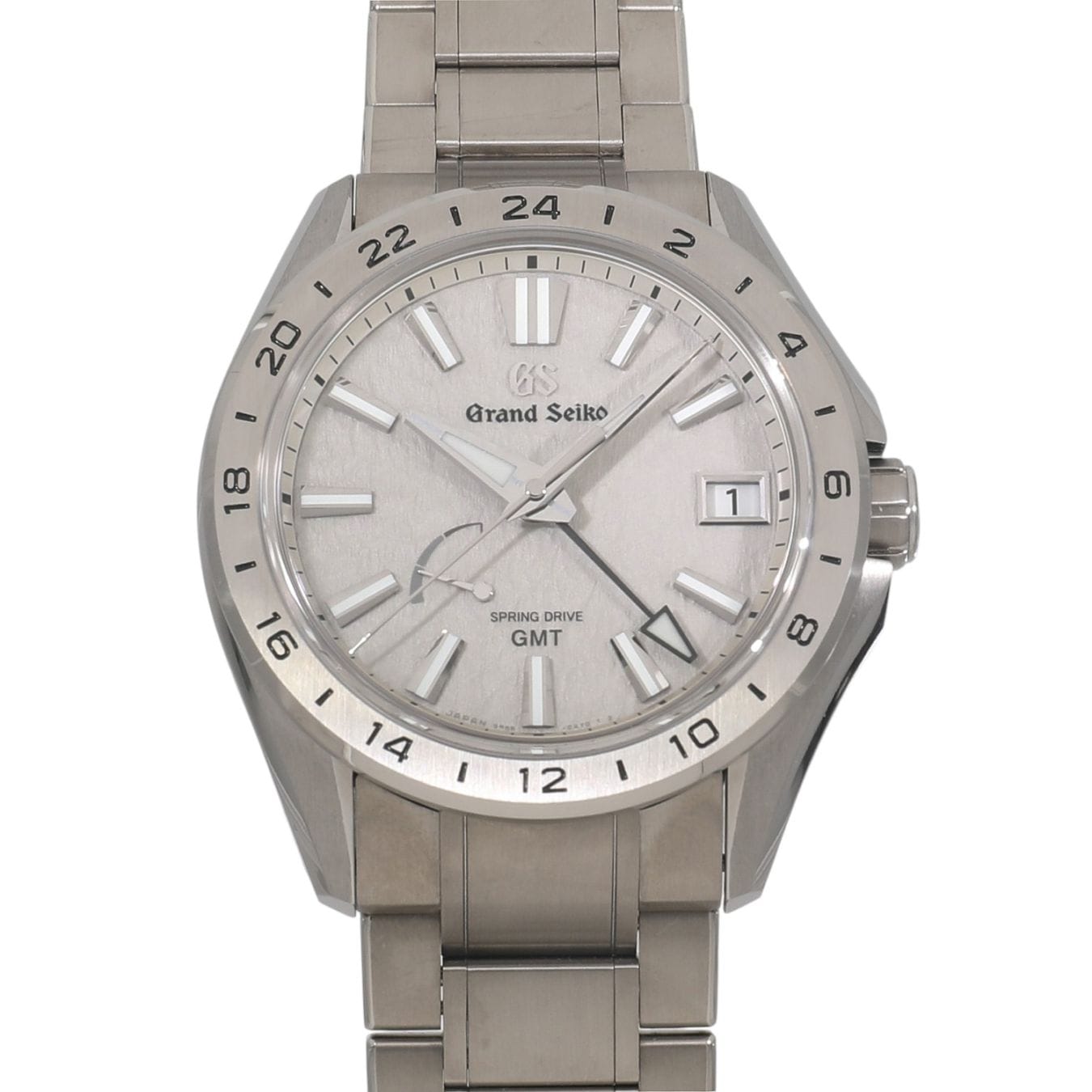 [新品]セイコー グランドセイコー エボリューション9 コレクション スプリングドライブ GMT SBGE285 ホワイト メンズ