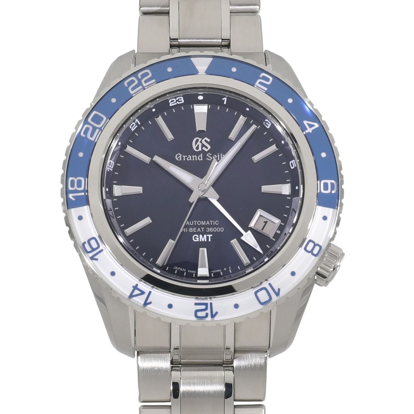 [新品]セイコー グランドセイコー スポーツコレクション メカニカル ハイビート36000 GMT SBGJ237 ブルー メンズ