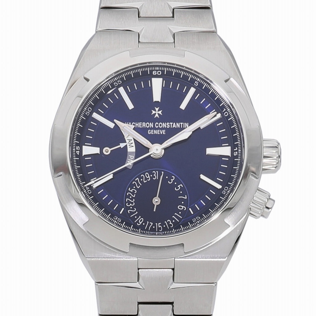 [未使用]ヴァシュロンコンスタンタン オーヴァーシーズ デュアルタイム ブルー 7900V/110A-B334 メンズ