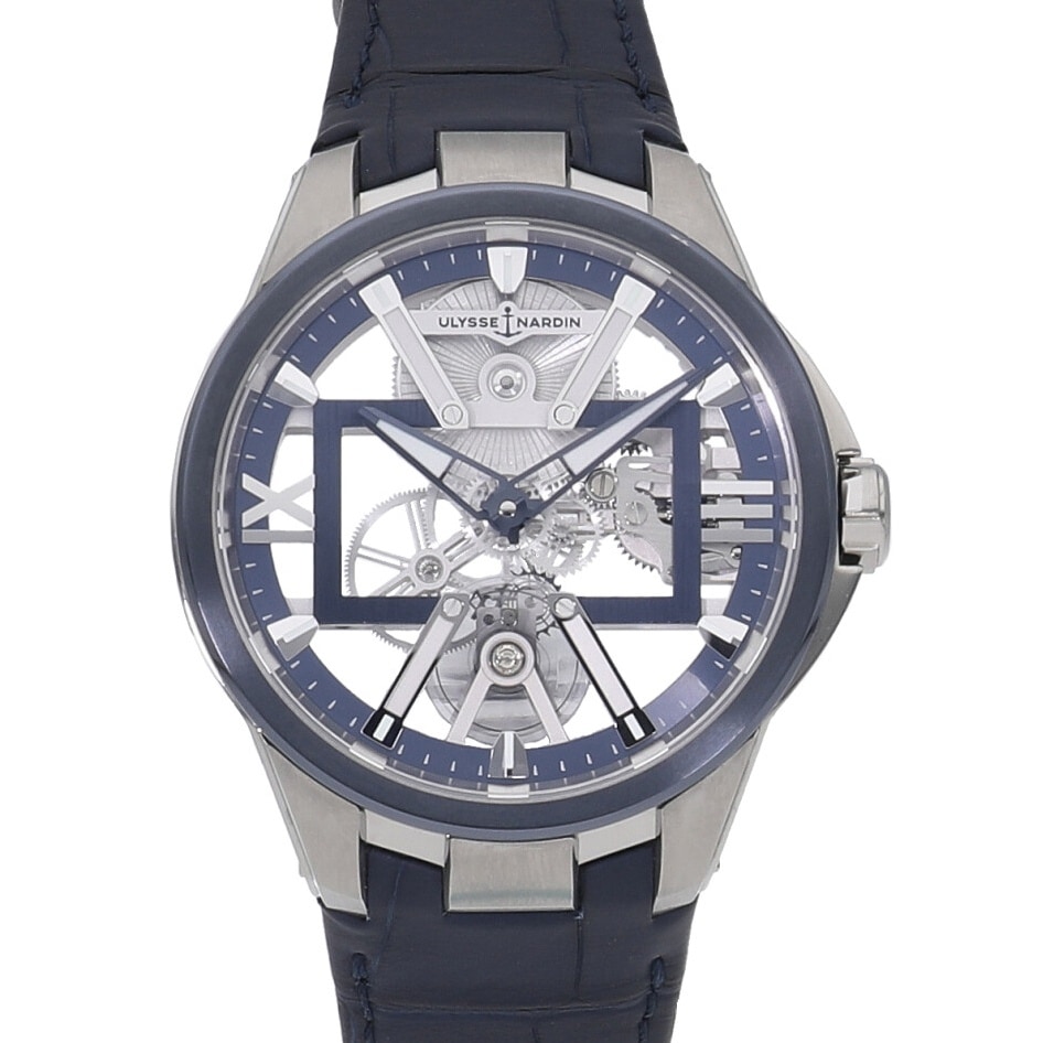 [中古]ユリスナルダン ブラスト スケルトンX 42mm スケルトン 3713-260/03 メンズ