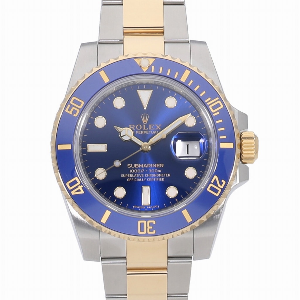 [中古]ロレックス サブマリーナー デイト ブルー 116613LB ランダム メンズ
