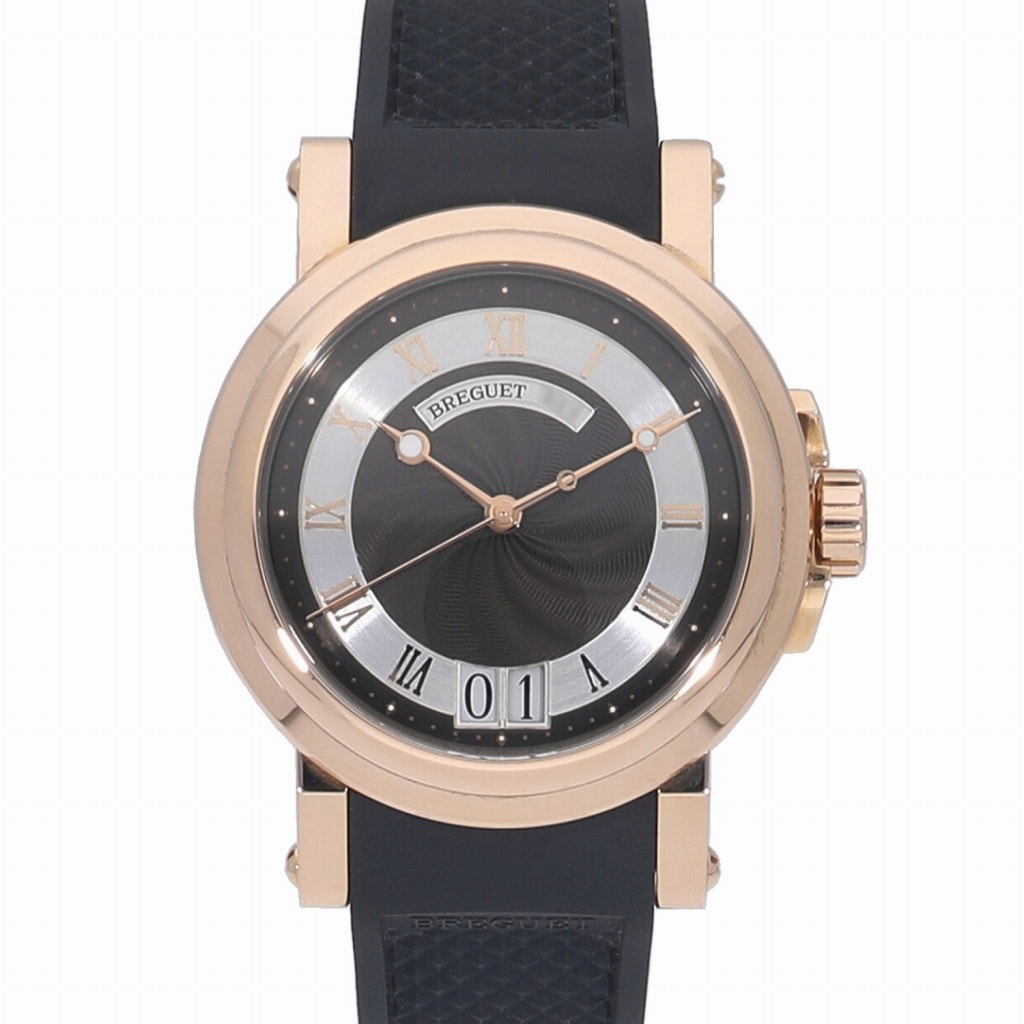 [中古]ブレゲ マリーンII ラージデイト グレー 5817BR/Z2/5V8 メンズ