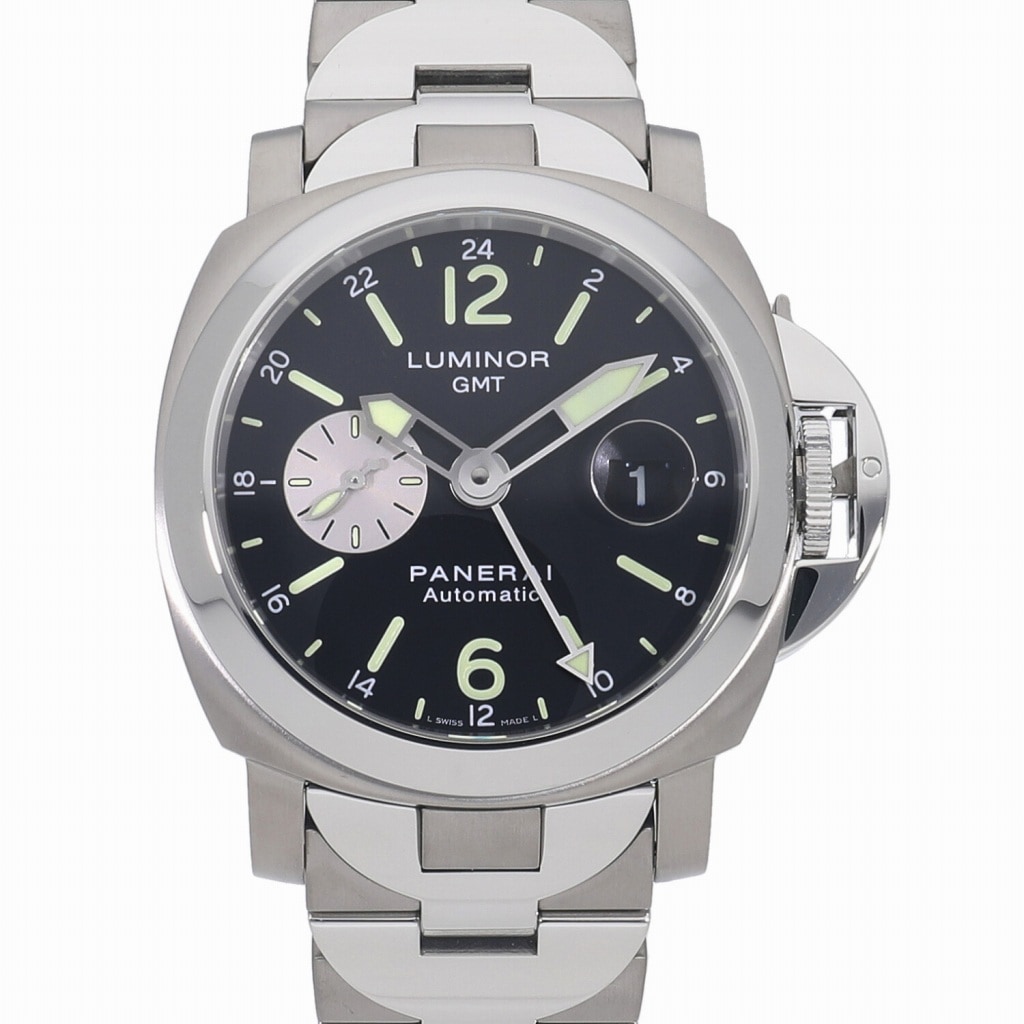[中古]パネライ ルミノール GMT ブラック PAM00161 L番 メンズ