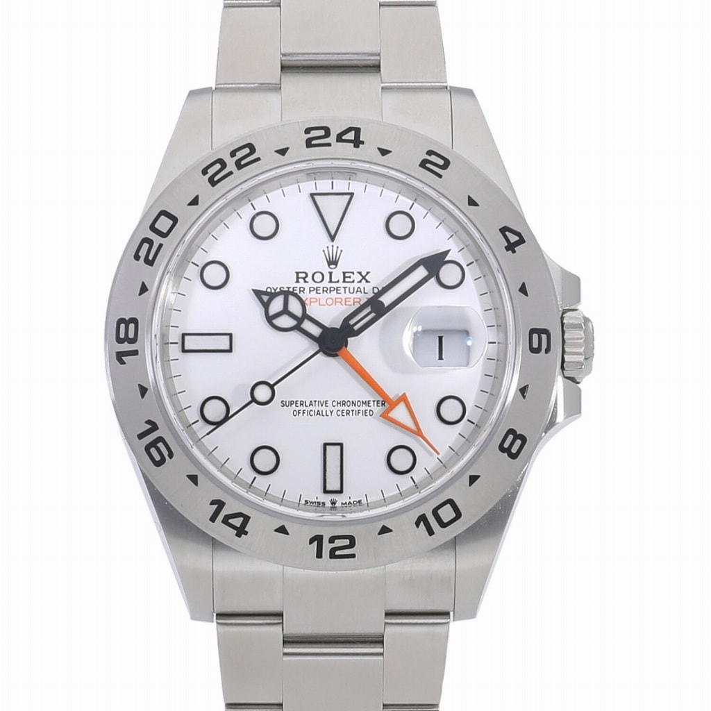 [未使用]ロレックス エクスプローラーII ホワイト 226570 ランダム メンズ